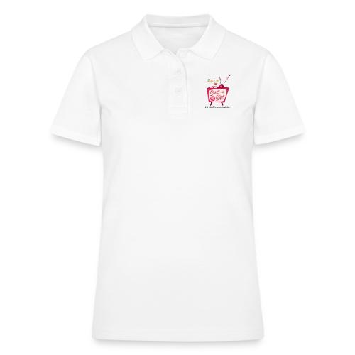 sassnsips com drinksfriendstelevision - Women's Pique Polo Shirt