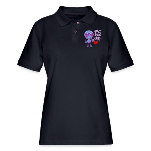 Smoon City 19 Salt Lake City - Women's Pique Polo Shirt