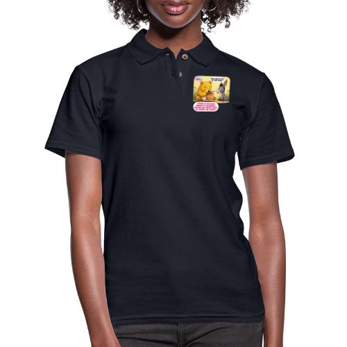 Honey Bear - Fire Tyrants - Women's Pique Polo Shirt