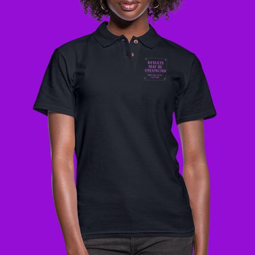 Results - Neon Purple - Women's Pique Polo Shirt