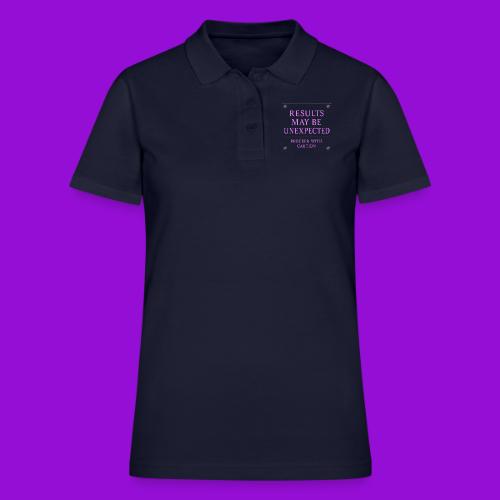 Results - Neon Purple - Women's Pique Polo Shirt