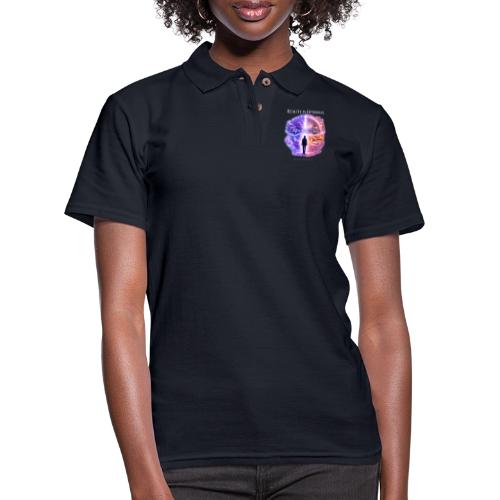 Reality Is Optional Cosmic Reality Shifting Portal - Women's Pique Polo Shirt