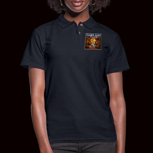 The Clown Taco Circus Humor Character - Women's Pique Polo Shirt