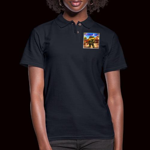 Fireman Taco - Women's Pique Polo Shirt