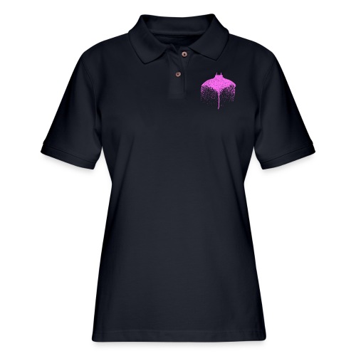 South Carolin Stingray in Pink - Women's Pique Polo Shirt