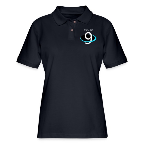 BACK to 9 PLANETS - Women's Pique Polo Shirt