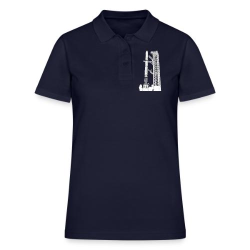 Starship Super-Heavy Lift Launch Vehicle - No Text - Women's Pique Polo Shirt