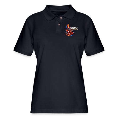 Carcadelogoracer1 - Women's Pique Polo Shirt