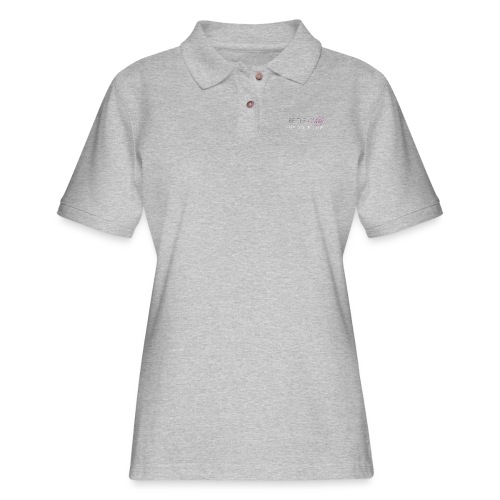 Be_the_Chief_of_your_life_ _White_Version - Women's Pique Polo Shirt