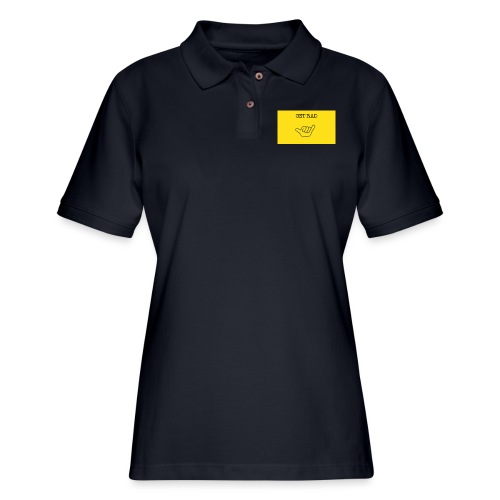 GET RAD HOODIE YELLOW - Women's Pique Polo Shirt