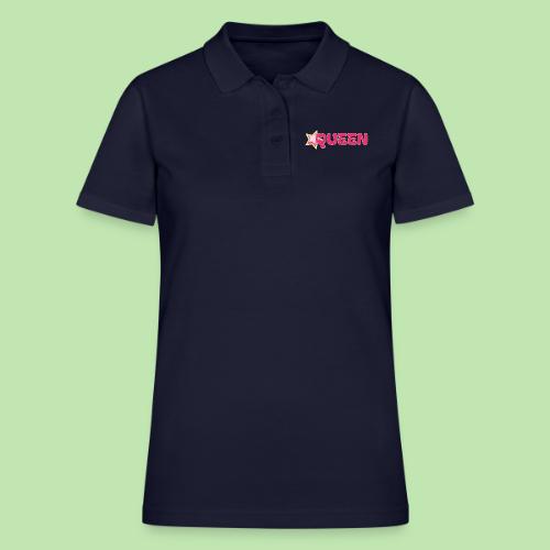 queen high resolution logo transparent 1 - Women's Pique Polo Shirt