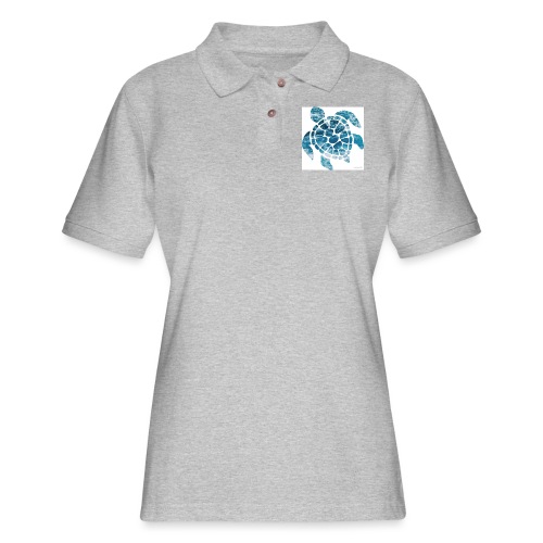 turtle - Women's Pique Polo Shirt