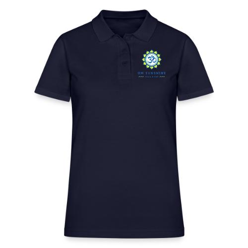 Om Sunshine Yoga transparent back original file - Women's Pique Polo Shirt