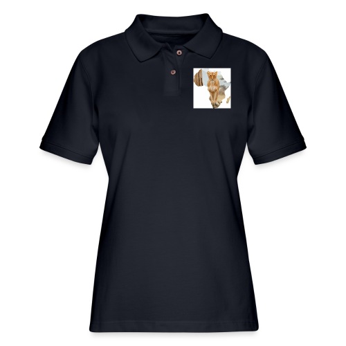 Lion Of Africa - Women's Pique Polo Shirt