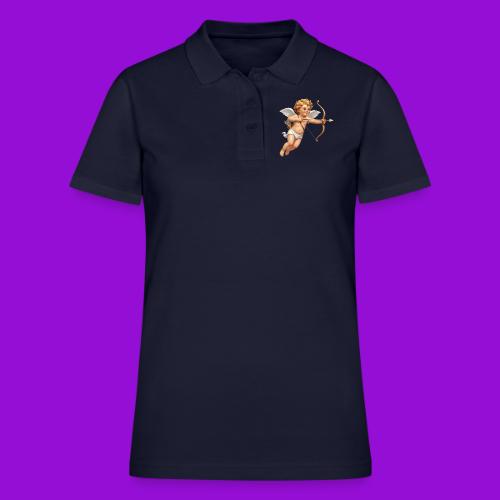Cupid with twohearts set - Women's Pique Polo Shirt