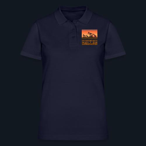 I'd rather be in Dallas - Women's Pique Polo Shirt