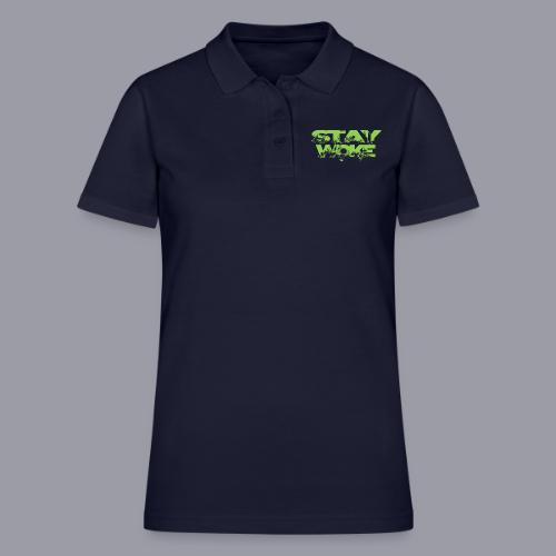 STAY WOKE - Women's Pique Polo Shirt