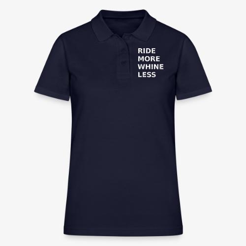 Ride More Whine Less - Women's Pique Polo Shirt