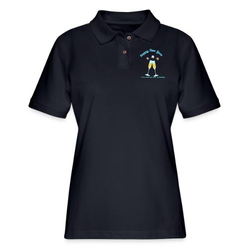Happy New Year 2026 Prosperity Design - Women's Pique Polo Shirt