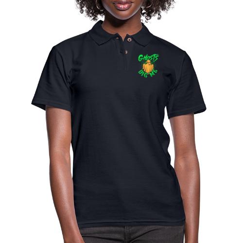 Ghosts Dig Me - Women's Pique Polo Shirt