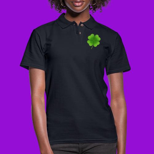 Four leaf clover - Women's Pique Polo Shirt