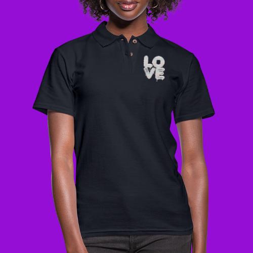 Love - Women's Pique Polo Shirt