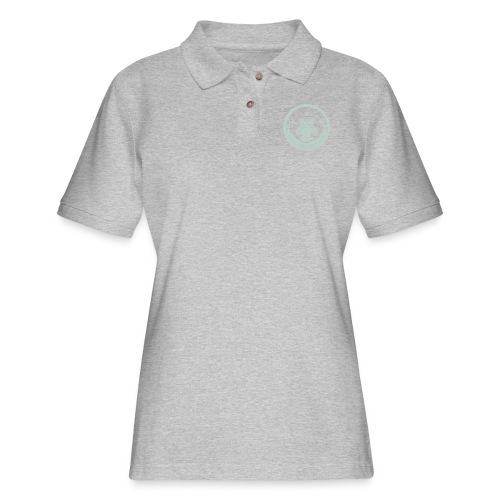 Moonflower Logo - Women's Pique Polo Shirt