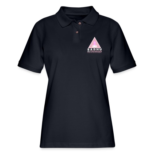 Sadhu in progress for ladies and girls - Women's Pique Polo Shirt
