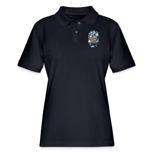 Dish Duty Dynamo T Shirt, Endless Cycle Champion - Women's Pique Polo Shirt
