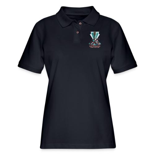 Remote Control Emperor T Shirt - Women's Pique Polo Shirt