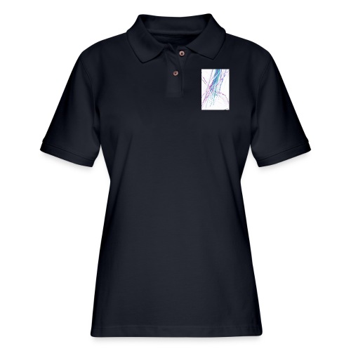 Abstract iPhone 5c Rubber Case - Women's Pique Polo Shirt