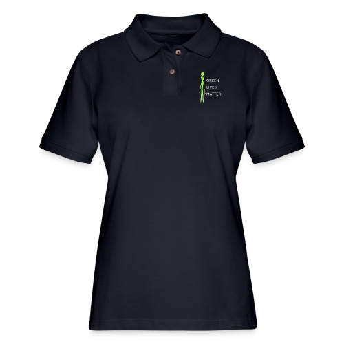 Green Live Matter - Women's Pique Polo Shirt