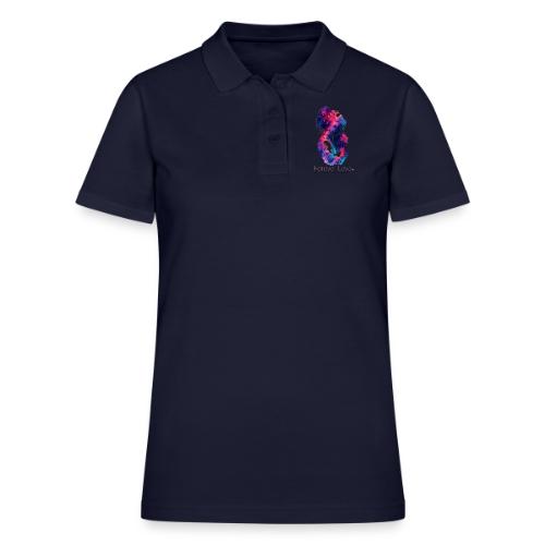 Forever Love-Vibrant Watercolor Mother-Child - Women's Pique Polo Shirt
