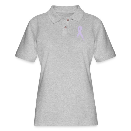 awareness_ribbon - Women's Pique Polo Shirt