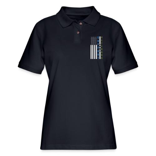 Support Our Veterans - Women's Pique Polo Shirt