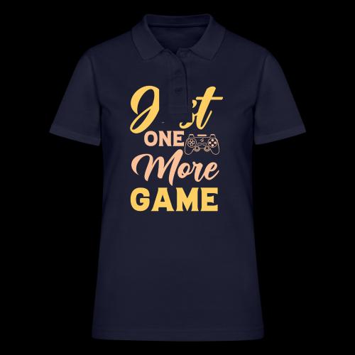 Just One More Game! - Women's Pique Polo Shirt