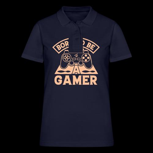Born To Be A Gamer - Women's Pique Polo Shirt