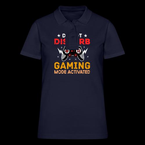 Do Not Disturb: Gaming Mode Activated - Women's Pique Polo Shirt