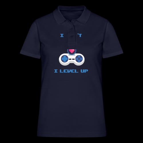 I Don't Age, I Level Up! - Women's Pique Polo Shirt