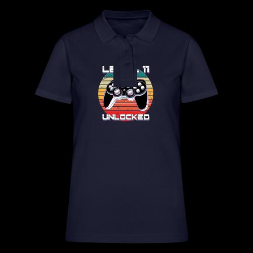 Level 11 Unlocked - Women's Pique Polo Shirt