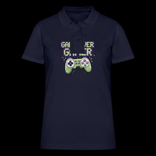 Game Over Gamer - Women's Pique Polo Shirt