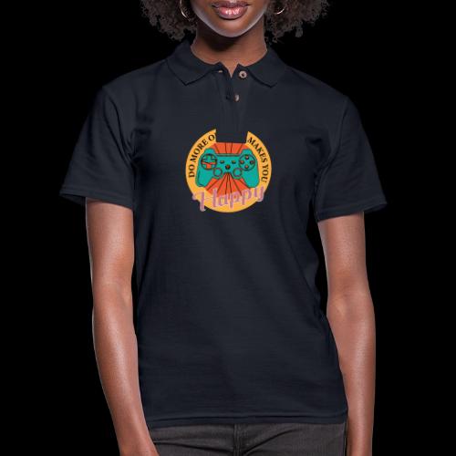 Do More of What Makes You Happy - Women's Pique Polo Shirt