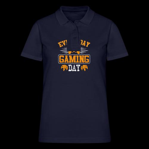 Every Day Is Gaming Day! - Women's Pique Polo Shirt