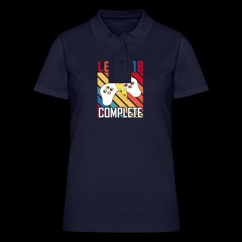 Level 18 Complete! - Women's Pique Polo Shirt
