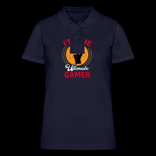 I'm The Ultimate Gamer - Women's Pique Polo Shirt