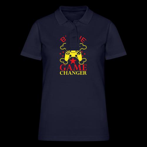 Be The Game Changer (Controller Skull) - Women's Pique Polo Shirt