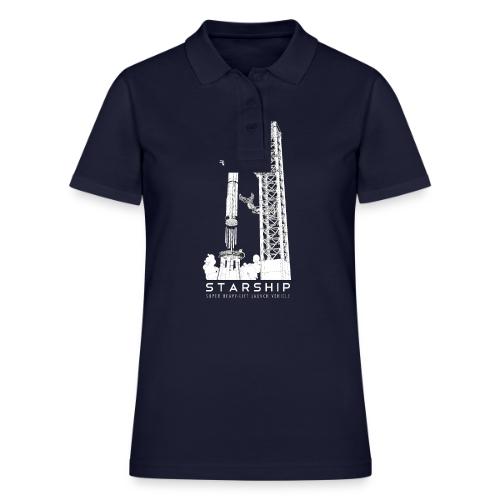 Starship Super-Heavy Lift Launch Vehicle - Women's Pique Polo Shirt