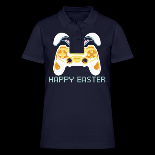 Happy Easter Gamer - Women's Pique Polo Shirt
