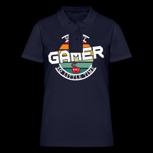 So Many Games, So Little Time - Women's Pique Polo Shirt
