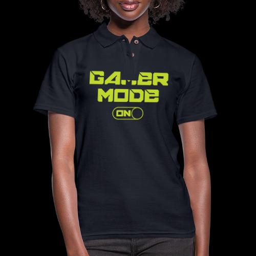Gamer Mode: Activated! - Women's Pique Polo Shirt